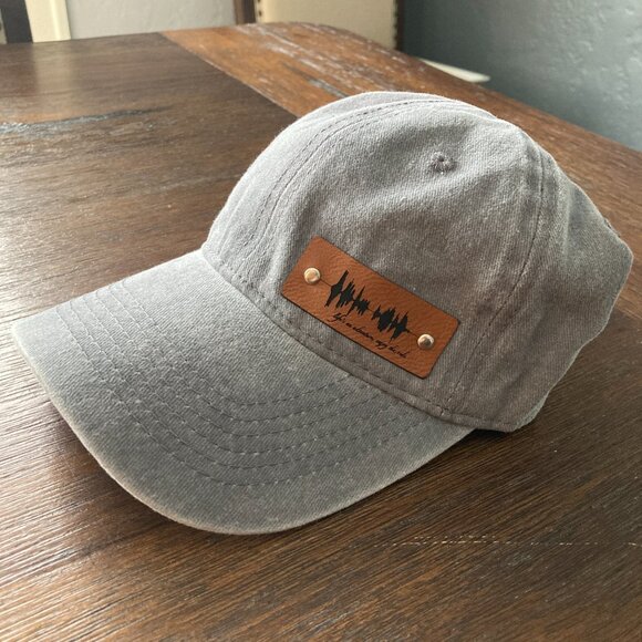 Life's An Adventure, Enjoy The Ride Soundwave Vintage Washed Gray Hat - Picture 2 of 4
